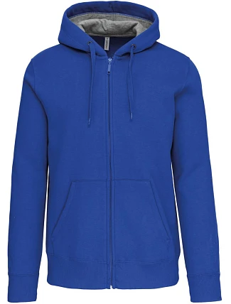 Kariban K 444 Mikina s kapucí z těžké bavlny 20.K444 light royal blue