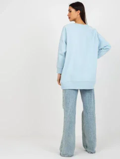 Dámská mikina EM BL 711 1.03X světle modrá - FPrice