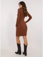 Šaty RV SK 5131.18P tmavě hnědé