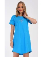 Dámské domácí šaty s krátkým rukávem Pampeliška
