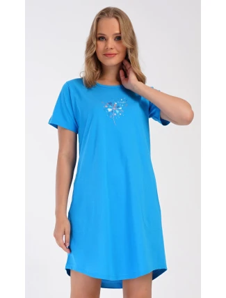 Dámské domácí šaty s krátkým rukávem Pampeliška