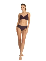 Dámské kalhotky Simple classic dark plum - JULIMEX