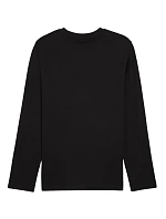 Pánské tričko Puma ESS No. 1 Logo Longsleeve Tee, černé, 682546 01 Pánské tričko Puma ESS No. 1 Logo Longsleeve Tee, černé, 682546 01