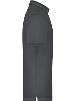 Daiber JN 569 Pánské žerzejové elastické polo 02.0569 graphite/white Daiber JN 569 Pánské žerzejové elastické polo 02.0569 graphite/white