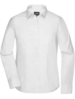 Daiber JN 681 Mikro keprová halenka s dlouhým rukávem 02.0681 white Daiber JN 681 Mikro keprová halenka s dlouhým rukávem 02.0681 white