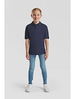 Fruit of the Loom Kids 65/35 Polo Dětské piqué polo 16.3417 sky blue Fruit of the Loom Kids 65/35 Polo Dětské piqué polo 16.3417 sky blue