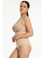 Julimex 441 bezešvé kalhotky s vysokým pasem barva:béžová