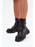 Dámské zateplené workery na zip Jezzi Mailyra – černé