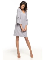 Dámské společenské šaty T273/8 127874 šedá - Tessita