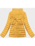 Lehká žlutá dámská prošívaná bunda (20311-333) Lehká žlutá dámská prošívaná bunda (20311-333)