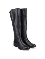 Kožené boty Rieker W Z9591-00 černá