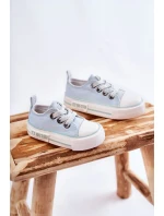 Dětské látkové tenisky BIG STAR KK374073 Modrá Dětské látkové tenisky BIG STAR KK374073 Modrá