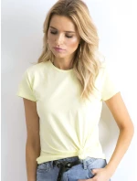 Tričko RV TS 4623.93 světle žlutá Tričko RV TS 4623.93 světle žlutá