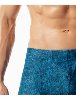 Pánské rychleschnoucí plavkové boxerky ATLANTIC - tyrkysové