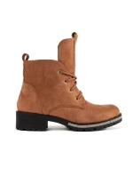 Designové dámské kotníčkové boty bez podpatku Designové dámské kotníčkové boty bez podpatku