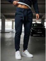 FashionStreet pánské tmavě modré tepláky UX2707