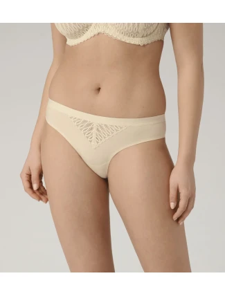 Dámské kalhotky Aura Spotlight Brazilian krémové - Triumph Dámské kalhotky Aura Spotlight Brazilian krémové - Triumph