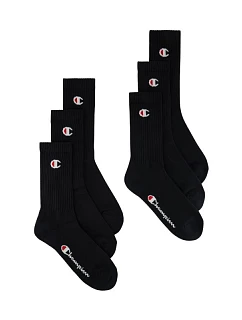 Champion 6-pack ponožky černé U20005 KK001