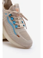 Pánské sportovní boty HI-POLY SYSTEM Big Star NN174452 Beige