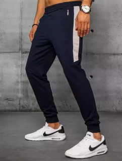 FashionStreet pánské tmavě modré tepláky UX3239