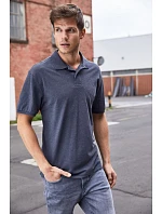 Daiber 8010 Pánské piqué polo z bio bavlny 02.8010 turquoise Daiber 8010 Pánské piqué polo z bio bavlny 02.8010 turquoise