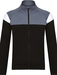 Kariban ProAct PA 391 Dětská tréninková bunda 20.P391 black/sporty grey