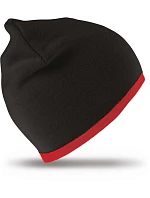 Result Headwear RC 046X Oboustranná pletená čepice 28.046X black/red Result Headwear RC 046X Oboustranná pletená čepice 28.046X black/red
