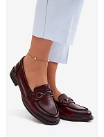 Kožené dámské mokasyny Vinceza 39983 Hnědé