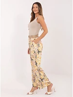 IT SP kalhoty FL10232.21 žlutá