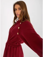 Dámské šaty RV SK 8336 kaštanové Dámské šaty RV SK 8336 kaštanové