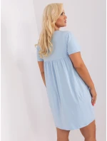 RV SK 8768 šaty.17P světle modrá