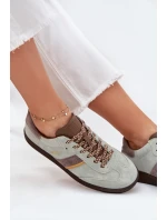 Dámské Nízké Sněhule Z Semiše Big Star SS274678 HI-POLY SYSTEM Mátové