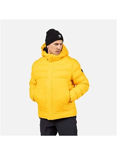 Pánská bunda ROSSIGNOL Aretu Down Hoodie Jkt, žlutá