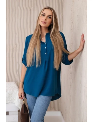 Halenka s prodlouženým zadním dílem námořní