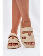 Pěnové Dámské Sandály Béžové Dimelle Pěnové Dámské Sandály Béžové Dimelle