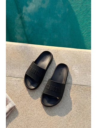 Pánské Pantofle Na Pěnové Podešvi Big Star SS174356 Černé Pánské Pantofle Na Pěnové Podešvi Big Star SS174356 Černé