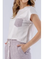 Pyžamo Leveza 1547 Lili kr/r M-2XL Pyžamo Leveza 1547 Lili kr/r M-2XL