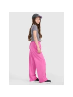 Dívčí tepláky s širokými nohavicemi 4F 4FJRAW25TTROF1601-54S