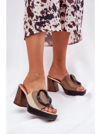 Pantofle model 212886 Step in style Pantofle model 212886 Step in style