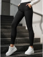 Dámské legíny černé FashionStreet UY2732