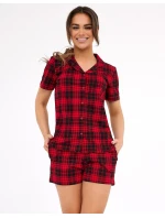 Cornette pyžamo 346/424 Tracy 2 l/r S-2XL dámské rozepínací