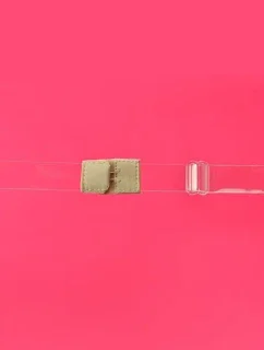 Jednořadový transparentní pásek snižující zapínání Julimex BA 05