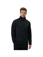 Pánský fleece 4F M443 deep black melange 4FWSS26TFLEM443 20M