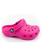Dětské sandály Crocs Classic Clog T, růžové, pohodlné, módní Dětské sandály Crocs Classic Clog T, růžové, pohodlné, módní