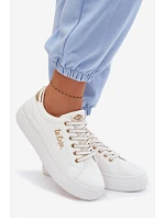 Dámské tenisky na platformě Lee Cooper LCW-26-44-4478 bílé