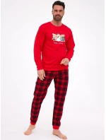 Pyžamo Cornette 115/289 Winter long/r Christmas S-2XL pánské
