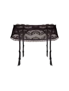 Podvazkový pás Lilly black - JULIMEX