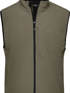 Daiber JN 136 Pánská 3-vrstvá softshellová vesta 02.0136 olive