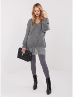 Jumper IN SW 33681.05P tmavě šedý