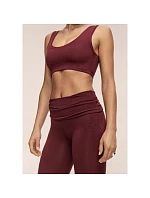 Dámské kalhoty CASALL Sublime Folded Flare Pants, barva bordová Dámské kalhoty CASALL Sublime Folded Flare Pants, barva bordová